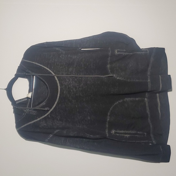 Threads 4 Thought shaded gray pullover hoodie Size XS - Picture 1 of 11